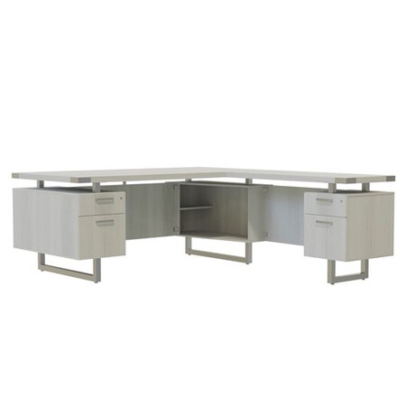 Safco Mirella L-Shaped Config Desk B, MRLFF7236WAH MRLFF7236WAH